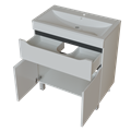 Тумба д/ванной "Лайн-70" 1 ящик под раковину Марго-70 (MIXLINE) (ПВХ) tnЛАЙН70.2D.1Y-01