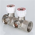 Коллектор 1''x3/4'' (евроконус) с регулировочными вентилями для подачи водоснабжения VALTEC (2 вых) VTc.570.NE.0602