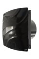Вентилятор вытяжной с обратным клапаном    D120С  WAVE Black classic ERA WAVE 120C Black classic