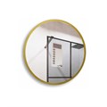 Зеркало MIXLINE "Ренуар" D400 без подсветки, золотое обрамление MLZ.RenGold.4