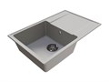 Мойкa ML-GMU07 УЛЬТРА с крылом, серый камень, 735*475 мм (глуб. чаши 175) 00-001424