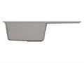 Мойкa ML-GMU07 УЛЬТРА с крылом, серый камень, 735*475 мм (глуб. чаши 175) 00-001424