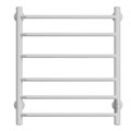 Полотенцесушитель MIXLINE MIRA  60х50 (таймер, 268 Вт, 6 перекладин) электрический БЕЛЫЙ ML-556415