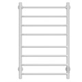 Полотенцесушитель MIXLINE MIRA  80х50 (таймер, 335 Вт, 8 перекладин) электрический БЕЛЫЙ ML-556417