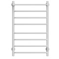 Полотенцесушитель MIXLINE MIRA  80х50 (таймер, 403Вт, 7 перекладин + ПОЛКА) электрический БЕЛЫЙ ML-556419