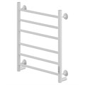 Полотенцесушитель MIXLINE VEGA  60х50 (таймер, 253 Вт, 6 перекладин) электрический БЕЛЫЙ ML-556421
