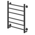Полотенцесушитель MIXLINE VEGA  60х50 (таймер, 253 Вт, 6 перекладин) электрический ЧЕРНЫЙ ML-556422