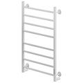 Полотенцесушитель MIXLINE VEGA  80х50 (таймер, 318 Вт, 8 перекладин) электрический БЕЛЫЙ ML-556423
