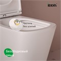 Унитаз подвесной безободковый IDDIS BILRNSEI25 "Bild" сиденье дюропласт, микролифт BILRNSEI25