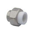 Муфта комб. разъемная, вн 20х1/2" EVER® plast БЕЛЫЙ (Россия) УСИЛЕННАЯ UPF 012 20 01 00 WU