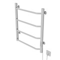 Полотенцесушитель MIXLINE MIRA  60х50 (таймер, 201 Вт, 4 перекладины) электрический БЕЛЫЙ ML-556343