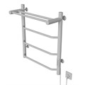 Полотенцесушитель MIXLINE MIRA  60х50 (таймер, 251Вт, 3 перекладины + ПОЛКА) электрический БЕЛЫЙ ML-557157