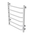 Полотенцесушитель MIXLINE MIRA  80х50 (таймер, 253 Вт, 6 перекладин) электрический БЕЛЫЙ ML-556350