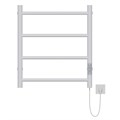 Полотенцесушитель MIXLINE VEGA  60х50 (таймер, 201 Вт, 4 перекладины) электрический БЕЛЫЙ ML-556341