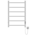 Полотенцесушитель MIXLINE VEGA  80х50 (таймер, 289 Вт, 6 перекладин) электрический БЕЛЫЙ ML-556348