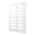 Решетка вент. 170*240 1724MER White окрашенная сталь,  регулируемая ERA 1724MER White