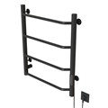 Полотенцесушитель MIXLINE MIRA  60х50 (таймер, 201 Вт, 4 перекладины) электрический ГРАФИТ ML-557649