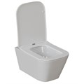 Унитаз подвесной безободковый WAVE EGO Tornado3.0 сид. дюропласт, м/л, быстр, БЕЛЫЙ глянец (XL) 557189