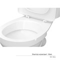 Унитаз-компакт "Нео" МС Инкоэр-Б1 (ниж.подв.,кос. выпуск,сид.полип.1кн белая,арм.) КЕРАМИН 81485