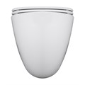Унитаз подвесной безободковый WAVE RONDO Tornado3.0 сид. дюропласт, м/л, быстр, БЕЛЫЙ глянец (XL) 557186