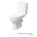 Унитаз-компакт "Толедо"Slim МС Инкоэр (ниж.подв.,кос.выпуск,сид.полип Slim.2кн.арм.)КЕРАМИН 81581