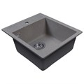 Мойка ML-GMS110 СТАНДАРТ прямоугольная, темно-серый (309), 497*440*175мм 00-00001558