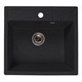Мойка ML-GMS121 СТАНДАРТ прямоугольная, черный (308), 555*495*190мм 00-00001565