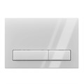 Кнопка инсталляции WPG1400G АНИ ПЛАСТ прямоугольная БЕЛАЯ глянец WPG1400G